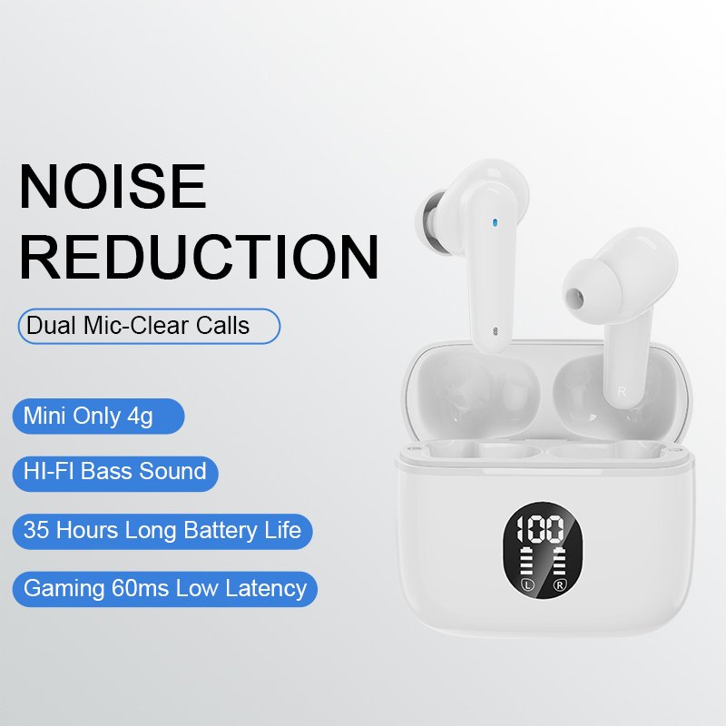 Lelisten Hot Sale Customized OEM Brand IN-Ear Touch Control Waterproof Wireless Earphone Handsfree TWS Earbud