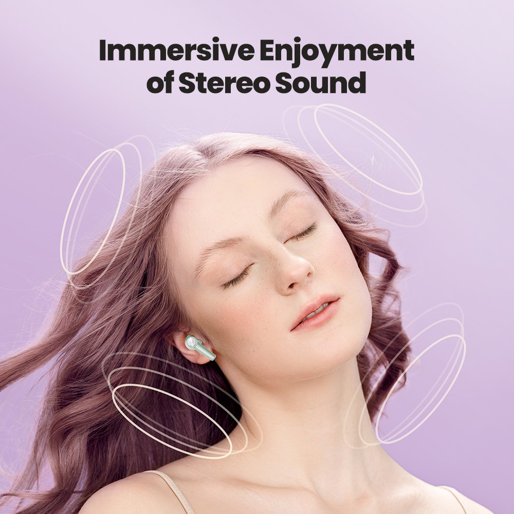 Toocki ENC Wholesale Creative Wireless Stereo Microphone Headphones Headset True Wireless Gaming Blue tooth Earphones