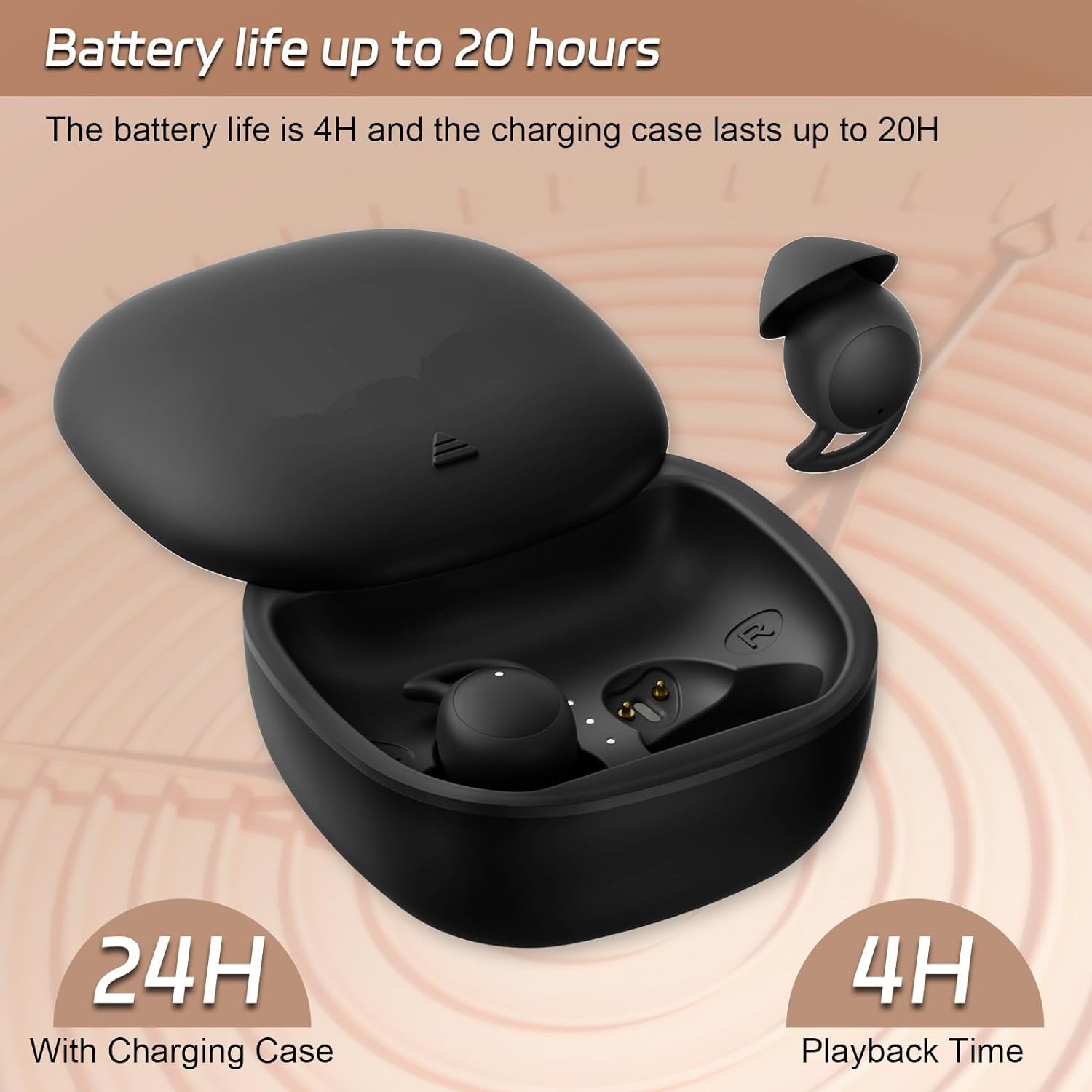 Newly Invisible Sleep Earbuds Waterproof Wireless Tiny Sleeping Earphones Small Hidden Headphones for Side Sleepers