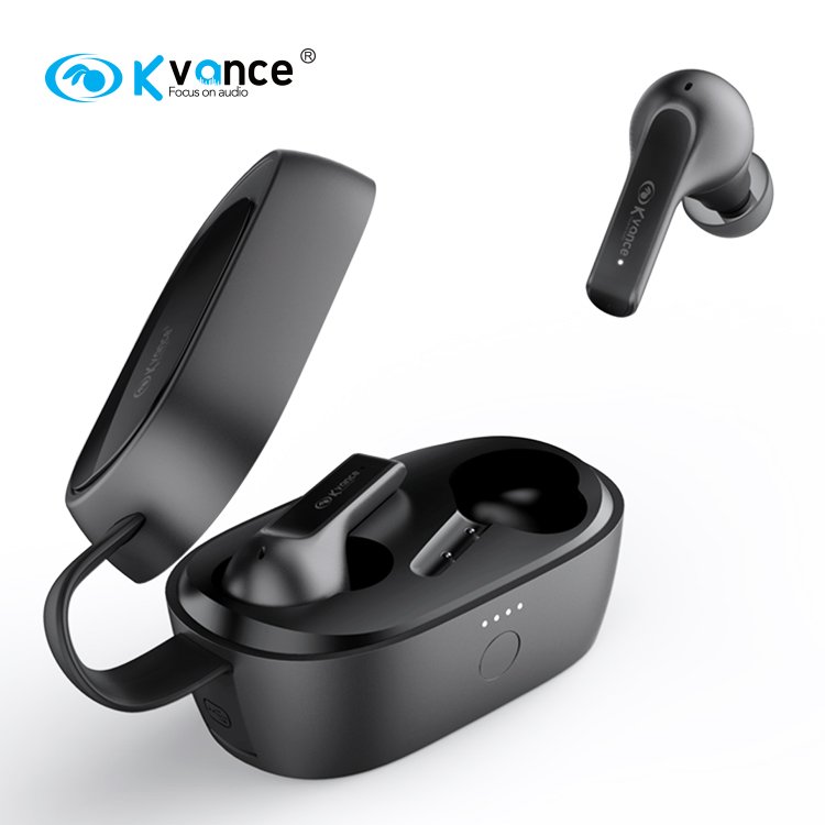 Kvance Low Latency Waterproof enc TWS earphones BT 5.3 Type C Touch Control tws Wireless Earbud