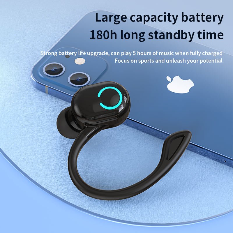 Wireless S10 Headphones BT 5.0 Earphones With Mic Single in-Ear Sports Waterproof Earbuds Handsfree Headset