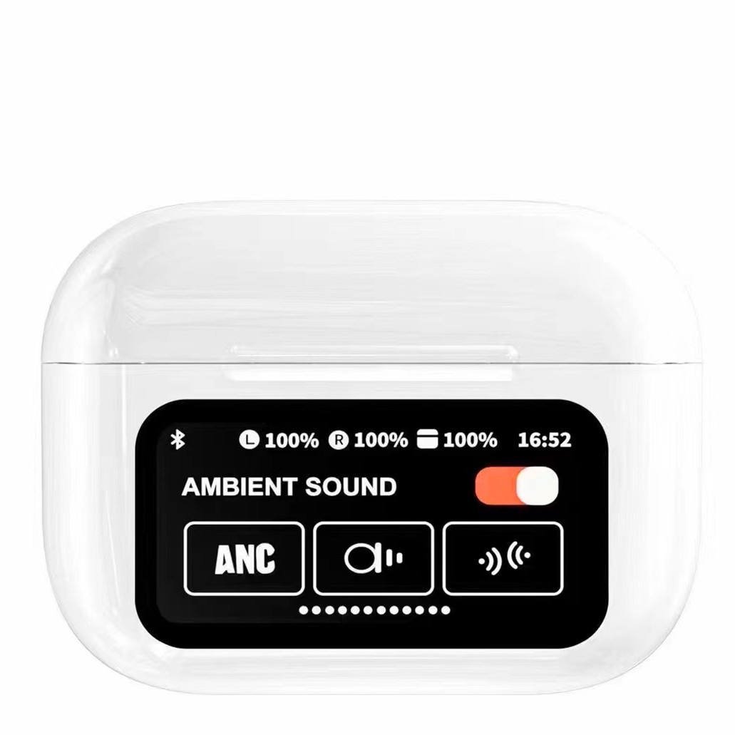 A9 Pro true wireless headphones Tws in ear tws stereo hifi sound type-c earphones led display touch screen