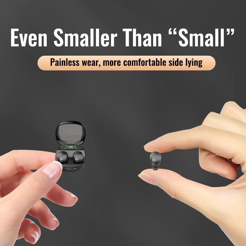 The new mini13s Bluetooth headset Mini ultra small wireless binaural sports sleeping band tws Bluetooth headset cross-border