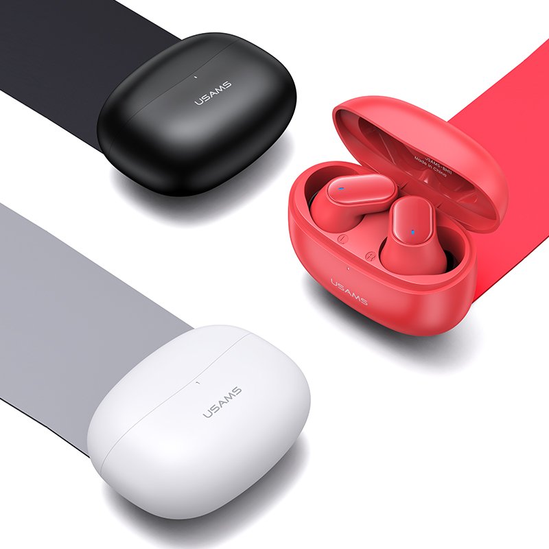 USAMS 2023 new original BH11 colorful wireless earphone tws earbuds bt 5.1 true wireless headphone earphones