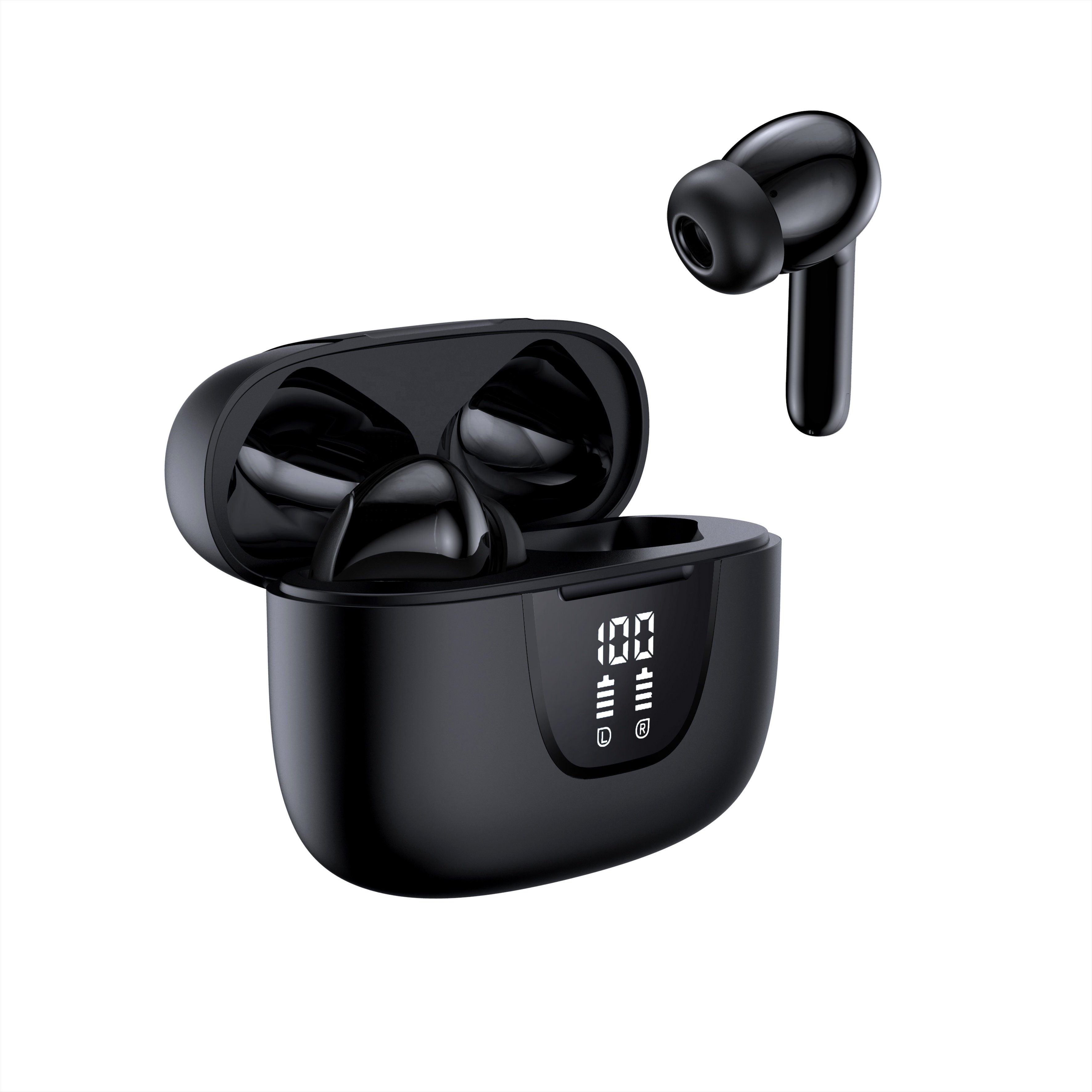 AGETUNR HOT S42 V5.3 TWS Game Earphones ENC noise cancellation Wireless sport Earbuds Handsfree call Activate Voice Control