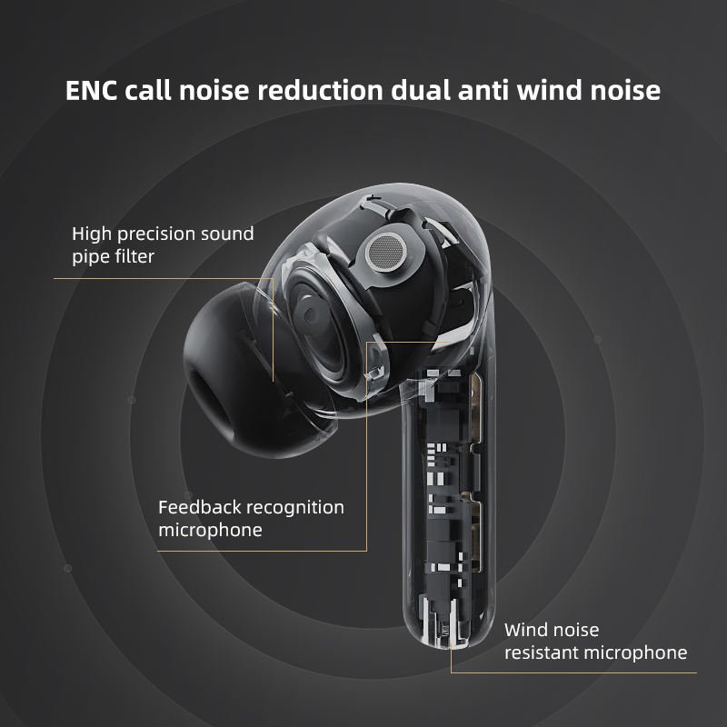 Noise Cancelling tws Cheap Touch Control Smart Handfree Wireless Earbuds Bluetooth Waterproof Gaming In-Ear Headphones Earphones