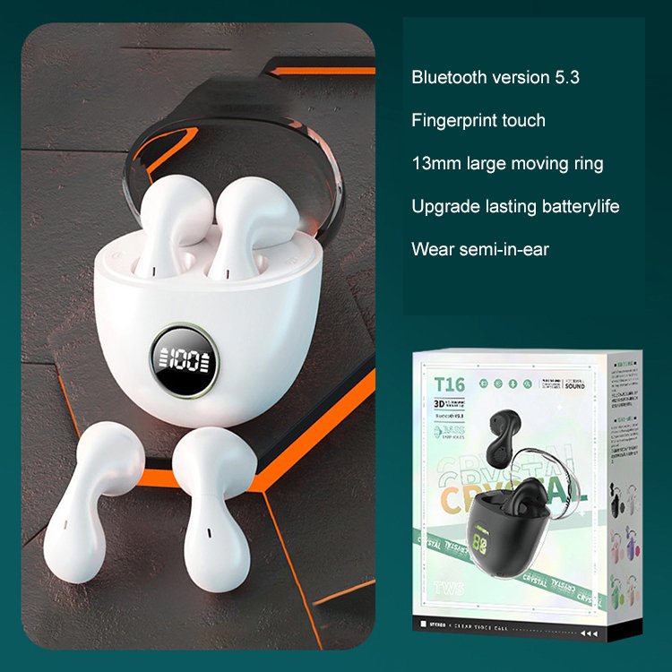 New Wireless Noise Cancelling TWS Earbuds Mini Sport Stereo Portable Mini Earphones Headphones Headset