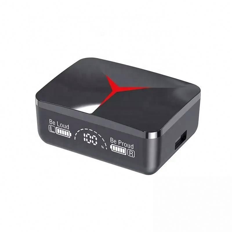 2024 Best Seller M90 Pro LED Digital Display In-ear Earphones True Wireless Stereo Game Earphone TWS Wireless Earbuds headphones