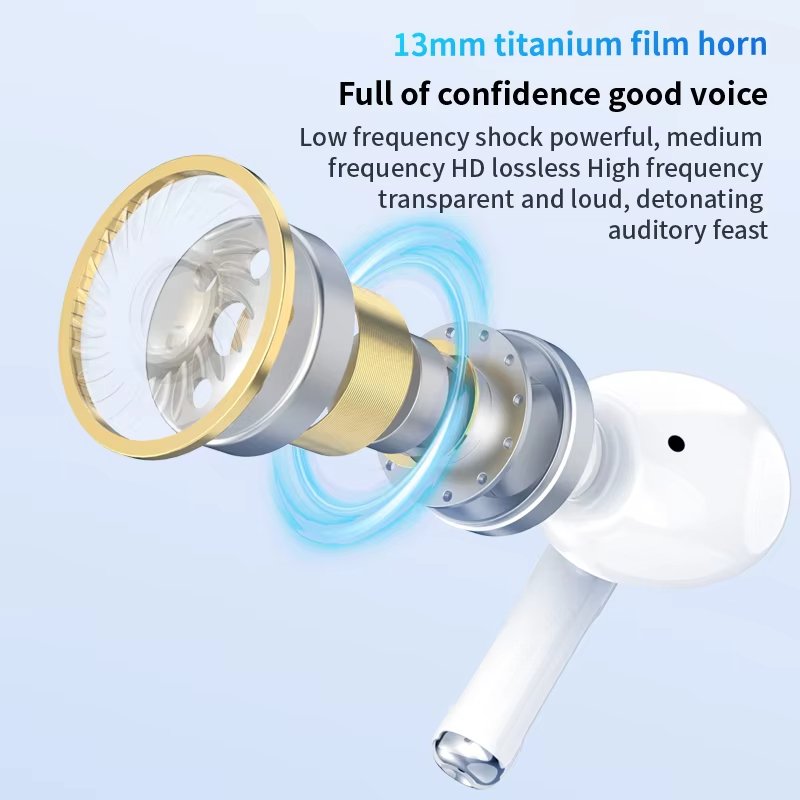 Drop Shipping Cheap Earphone Customization Wireless Noise Cancelling TWS Earphones & Headphones Non-noise Cancelling Earbuds