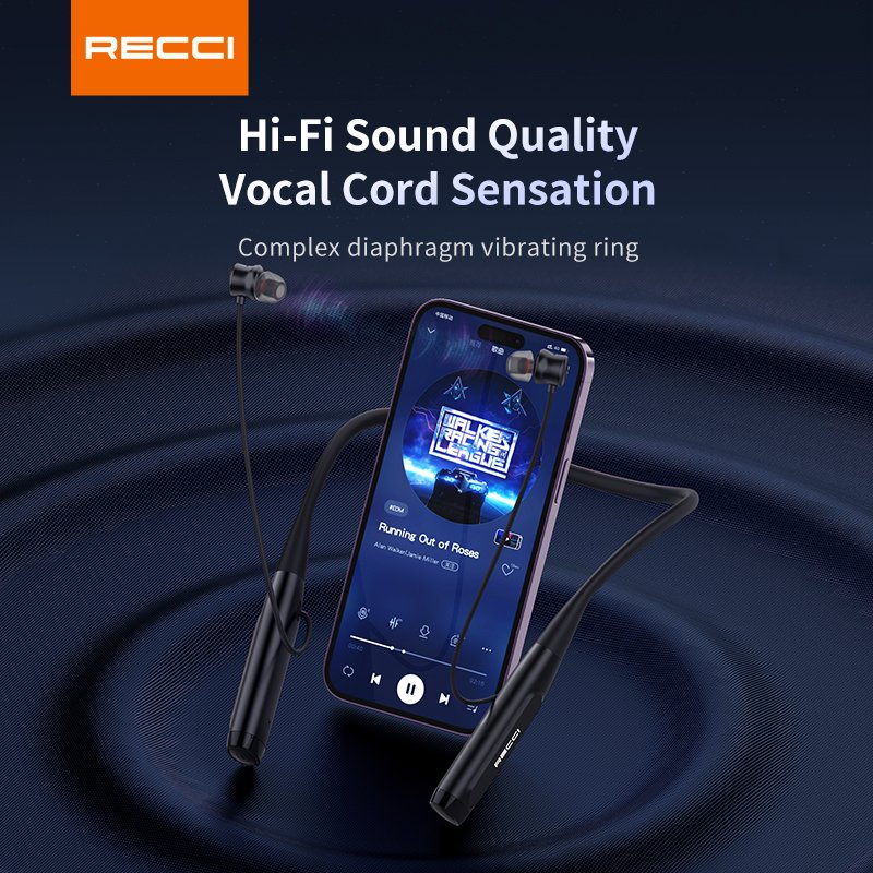 Manufacturer Bone conduction Neck Band Hifi Quality Sport Bluetooth Headset Earphone with long Standby time