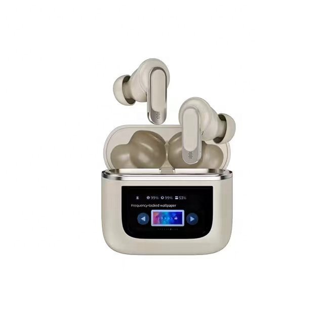 2024 Popular Wireless Earphone With Noise Cancelling Sport Earbuds Tws Smart LCD Touch Screen Earphone A9pro