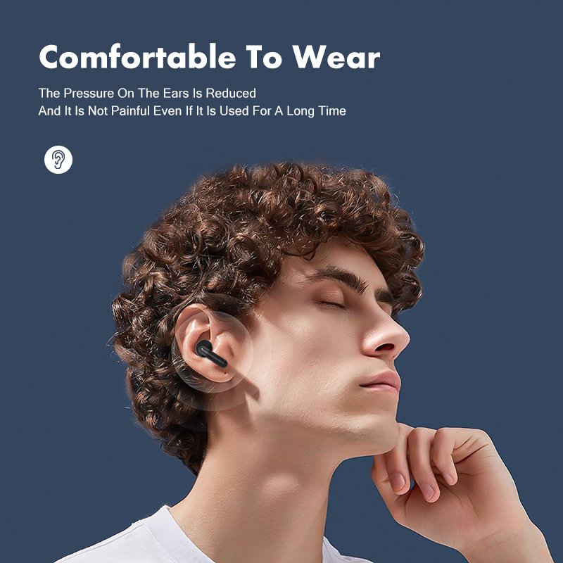 TWS Dropshipping Wireless Earbuds OEM headphones headsets Active Noise Cancelling Earphones