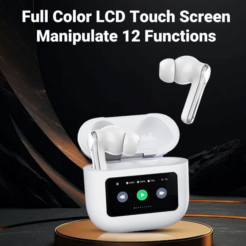 Non-Noise Cancelling Tws Earphones & Headphones Inalambricos Bluetooth Headphones Earbuds With Touch ScreenTws Type C Earphones