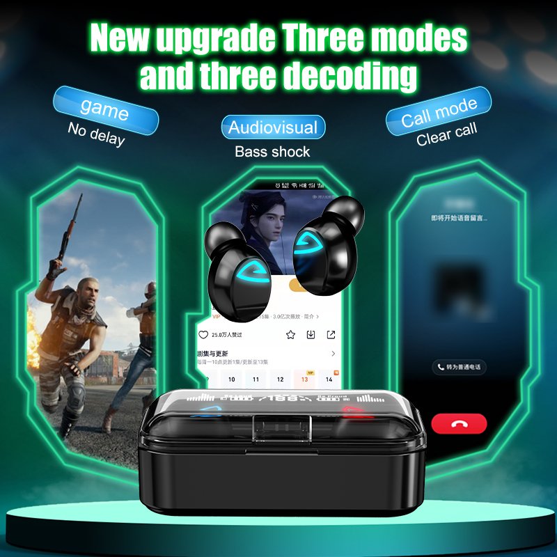 Earbuds Earphone Tws Noise Cancelling Rename Wireless Earbuds Tws Wireless Earbuds Earphone