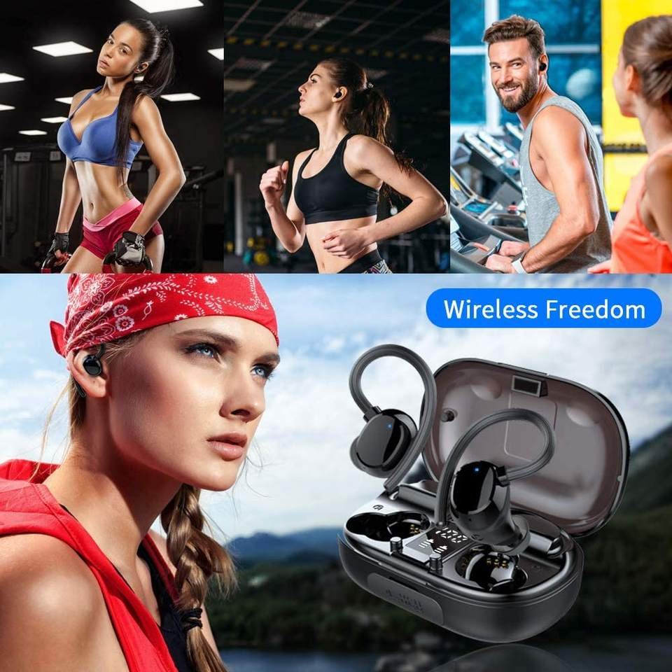 Lantronlife Q22 2023 Noise Cancelling IPX7 BT5.3 Wireless Earphones Earbuds In Ear Headphones