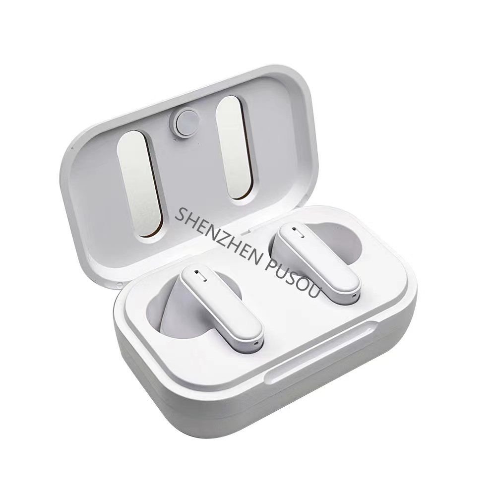 eco gifts PUSOU wireless tws earphone custom logo recycled abs tws Mini In Ear Waterproof latest wireless earphone Headphone