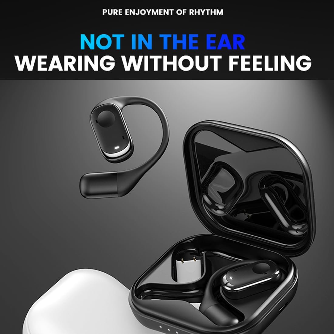 Y30 OWS Open Ear hook Ultra Comfort Workout drive xiomi su7 max car 2024 Bluetooth ENC Noise Canceling Wireless headset earphone