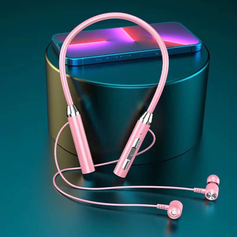 He05x Wireless Neckband Earphone Waterproof HIFI magnetic Design Neckband Headphone