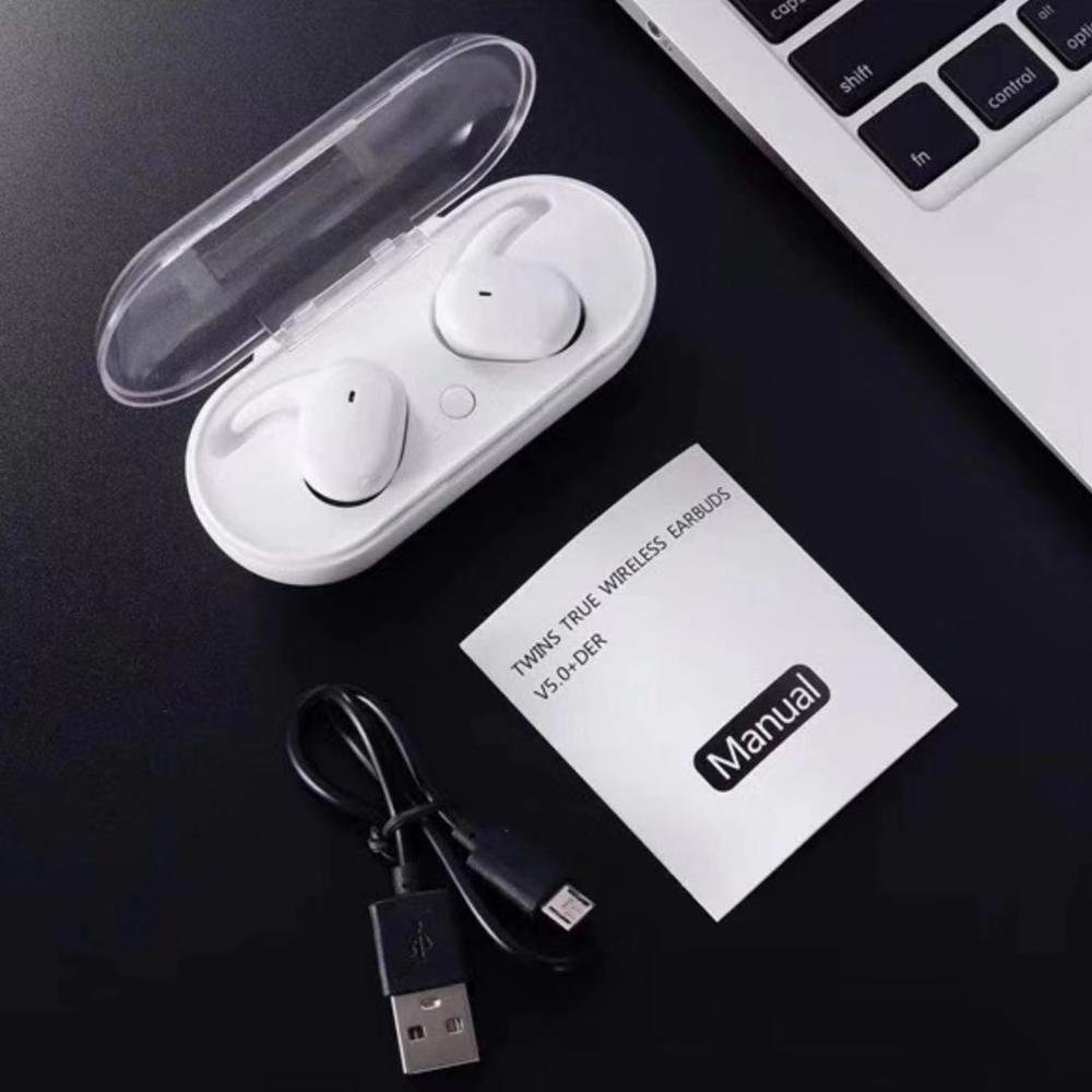 Ready to ship OEM ODM Brand Touch Noise Cancelling wireless Earbuds for mi android all phones BT headphone TWS4 earphones