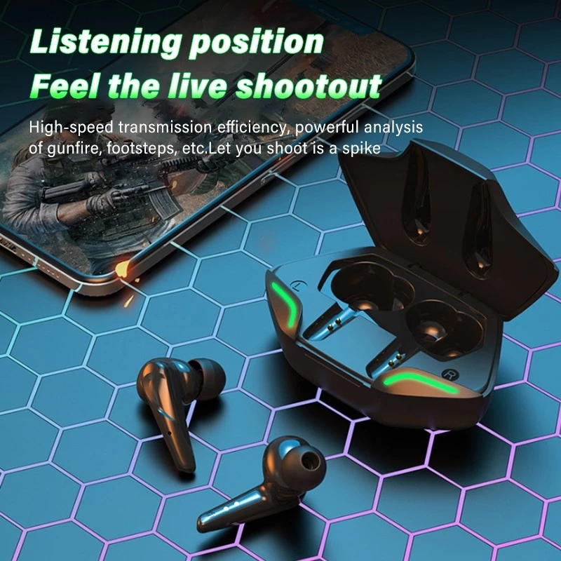 Hot Sales Sports Waterproof X15 pro Gaming Headset Tws Bt 5.0 Headphone Noise Cancelling Wireless Earphone G11 Earbuds Gamer