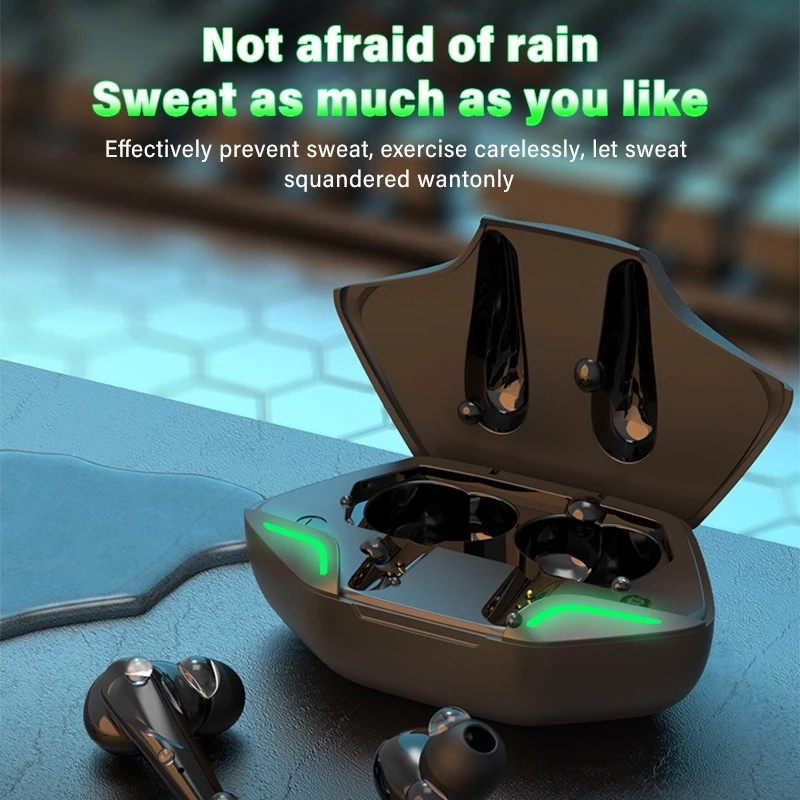 Hot Sales Sports Waterproof X15 pro Gaming Headset Tws Bt 5.0 Headphone Noise Cancelling Wireless Earphone G11 Earbuds Gamer