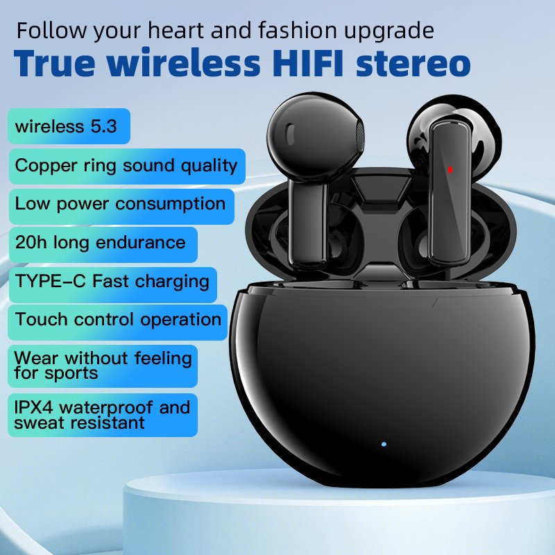 Clearance Wireless Bluetooth sport earphones Air5 In-ear tws earbuds Low latency gaming headphones