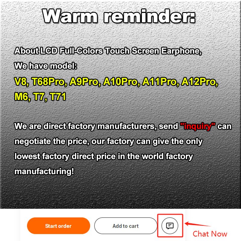 A9Pro ENC Earphone Waterproof Digital Display M6 LCD screen Touch Control Earbuds In Ear TWS Gaming Earphone