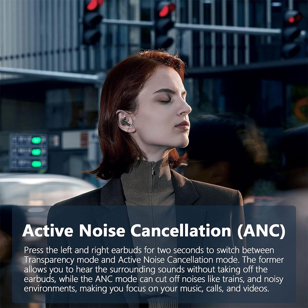 XY-70 Wireless Charging TWS Earbuds ANC ENC Dual Mics Noise Cancellaing Earphones Bluetooth 5.3 True Wireless In-Ear Headphones