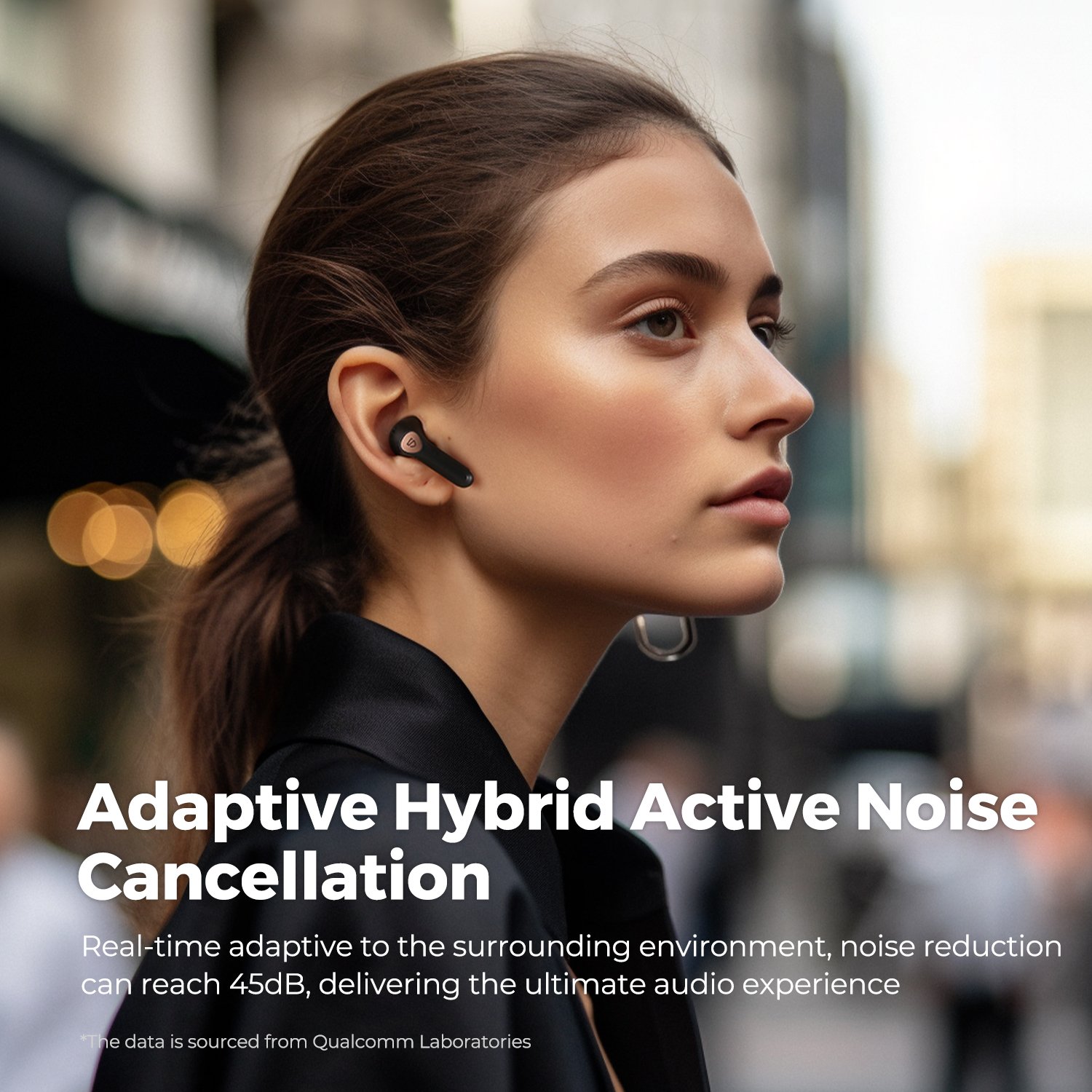 SoundPEATS Air4 pods Active Noise Cancelling Ture wireless blue tooth Earbuds ANC earphones with Aptx Adaptive Lossless Audio