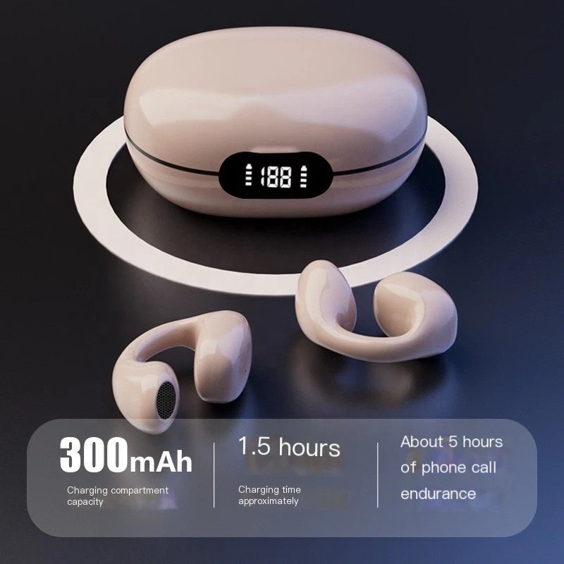 Wireless Earphone BT Noise Cancelling TWS Earphones & Headphones 120hrs Standby Sport D101 Gaming In-ear Earphones