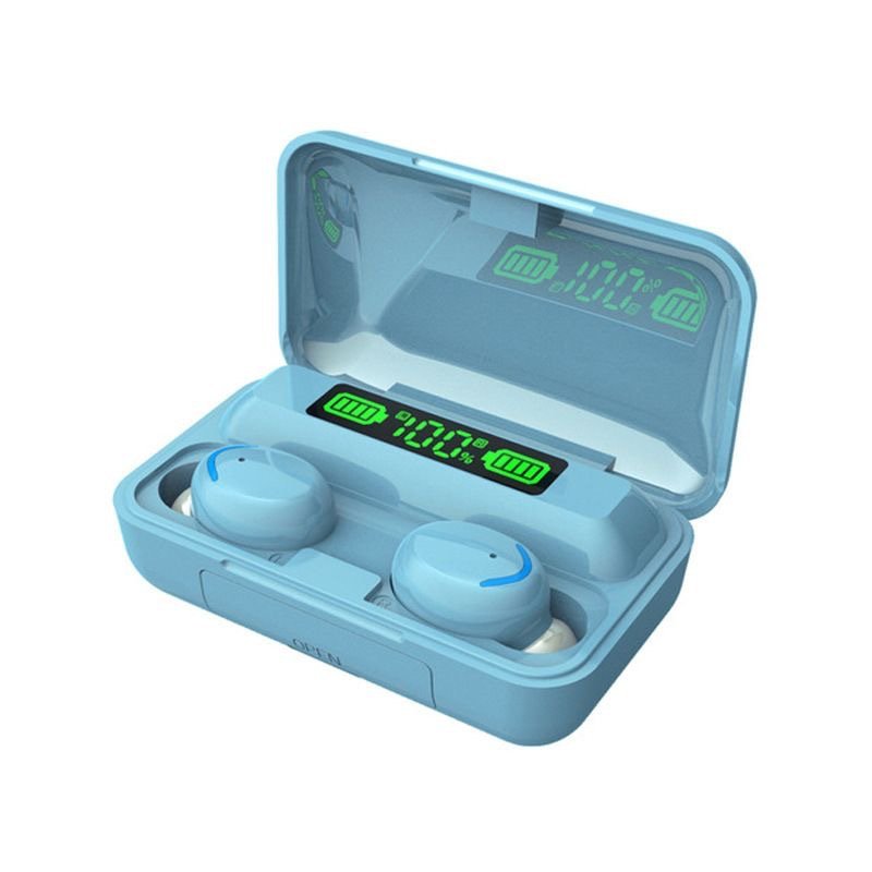F9 Wireless Bluetooth Earbuds 5.1 Sport Waterproof Earphone Headset LED Battery Microphone Charging Box Gaming Mobile Phone