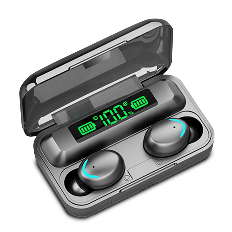 F9-5C TWS V5.0 Earphone 9D Noise Cancelling Fone De Ouvido Gaming Headset Sport Waterproof Earphones Mini True Wireless Earbuds