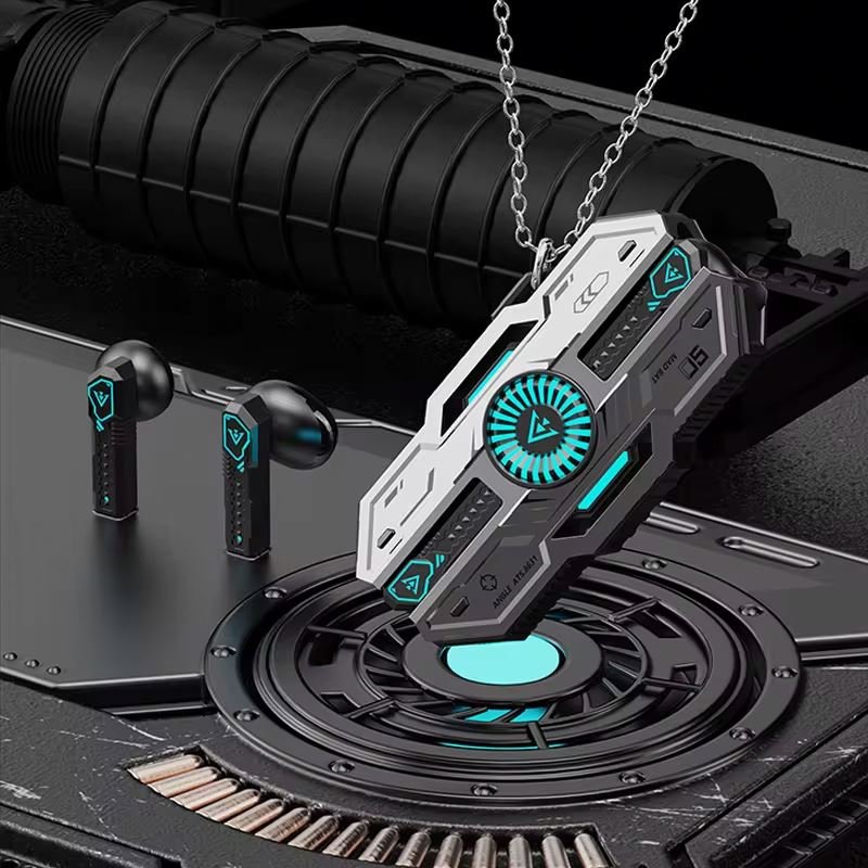 High Quality Wireless Gaming Headset X37 LCD Breathing Light Dual Mode Low Latency Noise Cancell TWS Earphones Headphones