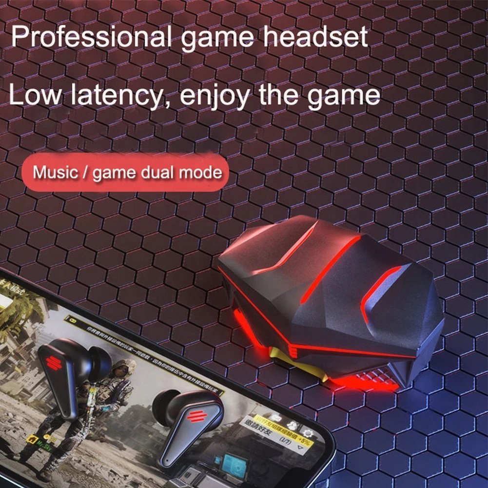 Good sound K98 BT Earphone gamer Wireless Sports Gaming Headset Headphones with Noise Reduction lights Microphones for pc game