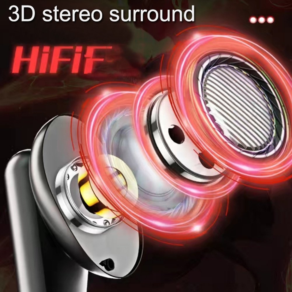 Good sound K98 BT Earphone gamer Wireless Sports Gaming Headset Headphones with Noise Reduction lights Microphones for pc game