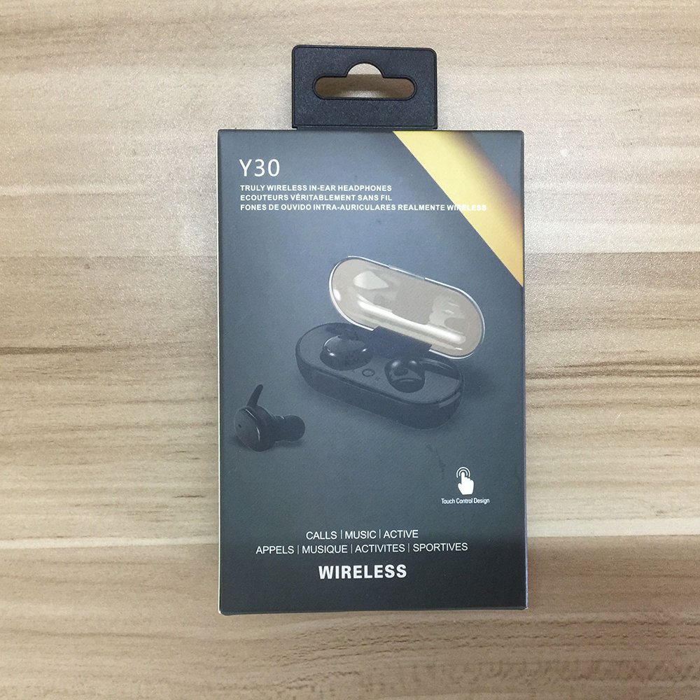 Y30 TWS Wireless headphones Bluetooth 5.0 Earphone Noise Cancelling Headset Stereo Music Earbuds auriculares smart phone
