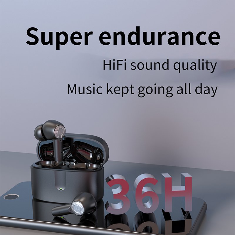 ROCXF J9 wireless earbuds stereo noise cancelling gaming in-ear headphones headset gaming sports tws bluetooth earphone earbuds