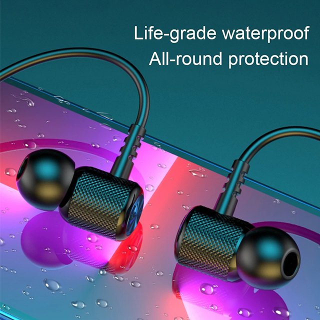 G01 Tws Neck Wireless Blue tooth Earphones Magnetic Earbuds Earphones Sports Running Headphone With Usb Port Noise Cancellation