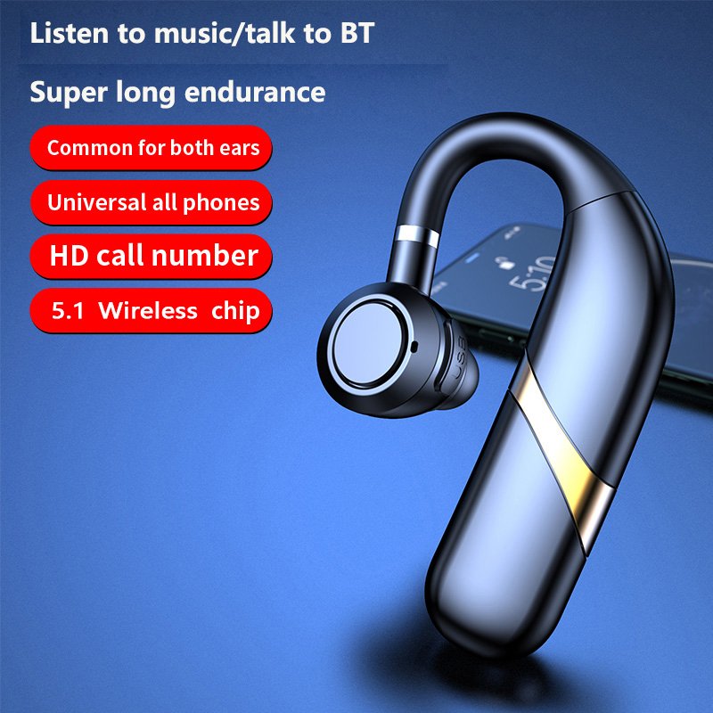 New TWS X9 Ear-Hook Headphones Long Standby Sports Gaming HD Call Noise Reduction Waterproof Business Earplugs For Smartphone