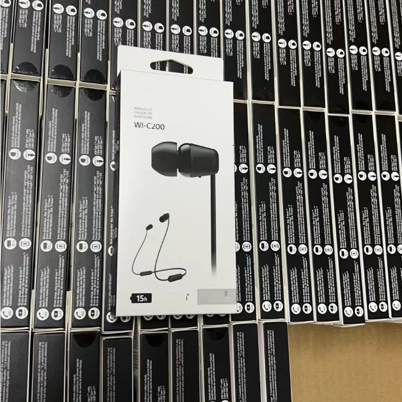 Hot Selling Earphone headset WI-C200 Line Free 2024 Waterproof in ear Earbuds XB400 Wireless Headphone For Xiaomi mobile phones