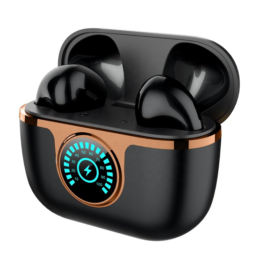 Wireless Charging Bluetooth Earbuds Support Wireless Charging Dual Mic Noise Cancellation Type-c Earphone