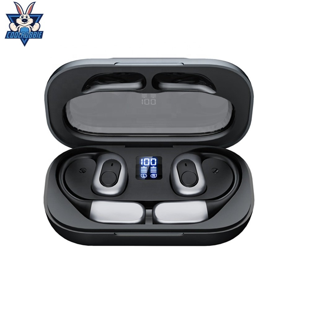 J13 earbuds noise cancelling tws in ear wireless headset sports earhook headphones earphones auriculares wireless earbuds