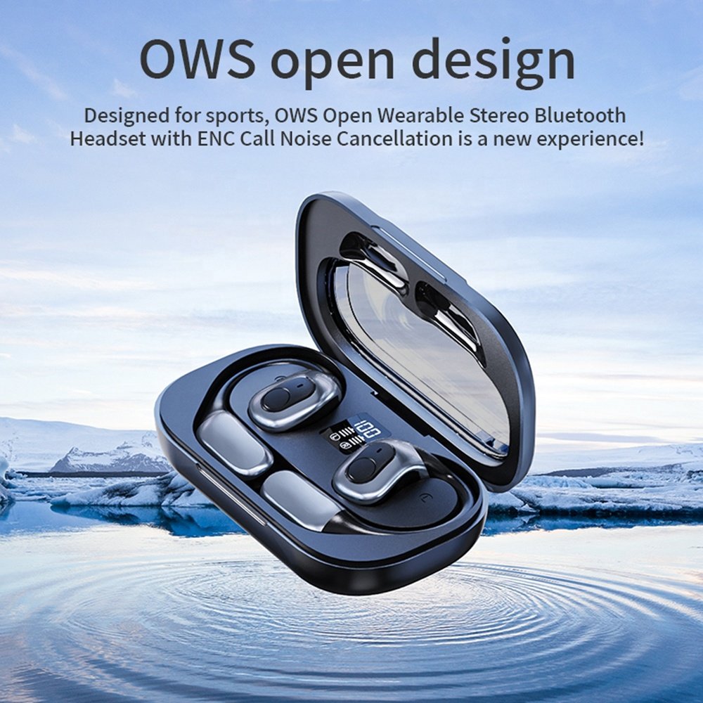 J13 earbuds noise cancelling tws in ear wireless headset sports earhook headphones earphones auriculares wireless earbuds