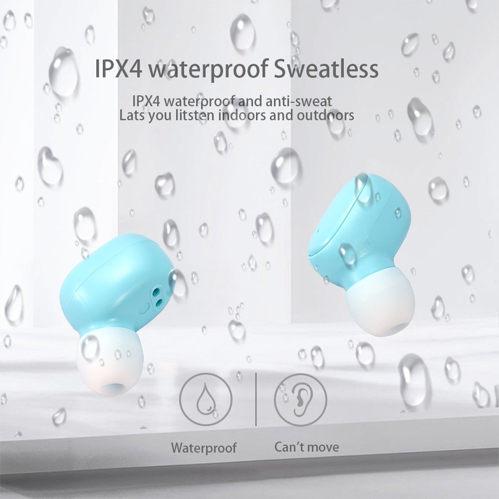 A6s Tws Earphone True Stereo In Ear Headset Wireless Headphones 5.0 Sports Earbuds Bt Wireless Headphones A6s Earphone