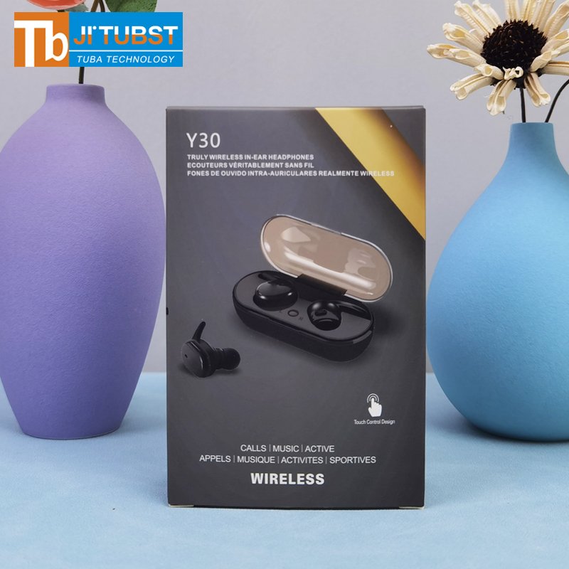 Y30 Tws Smart Touch 5.0 Running Sport Gaming Headset Wireless Earphones Stereo Headphones Mini Earbuds Y30