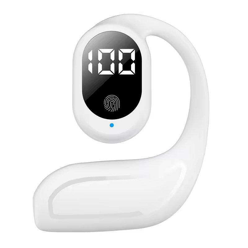 New Single-Ear BT Headset with Extended Battery Life and OWS Open-Ear Transmission for Sport Wireless Earphones
