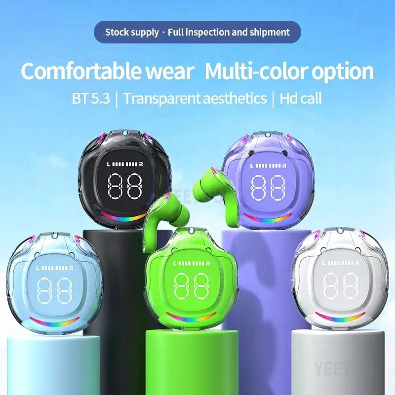 TWS Earphones True Wireless Earbuds Blue tooth Earphones Auriculares Music Headphones Earphone Charging Case Headset