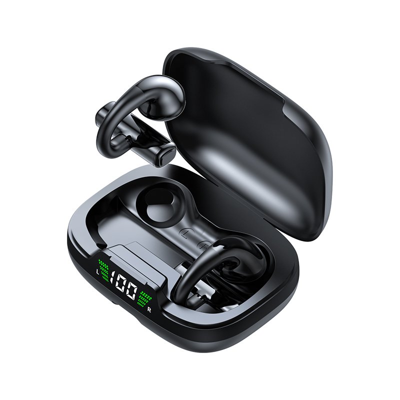 Original Handsfree JR03 TWS Headphones Noise Reduction HiFi Stereo Ear Hook Wireless Earphone Wtih LED power Display