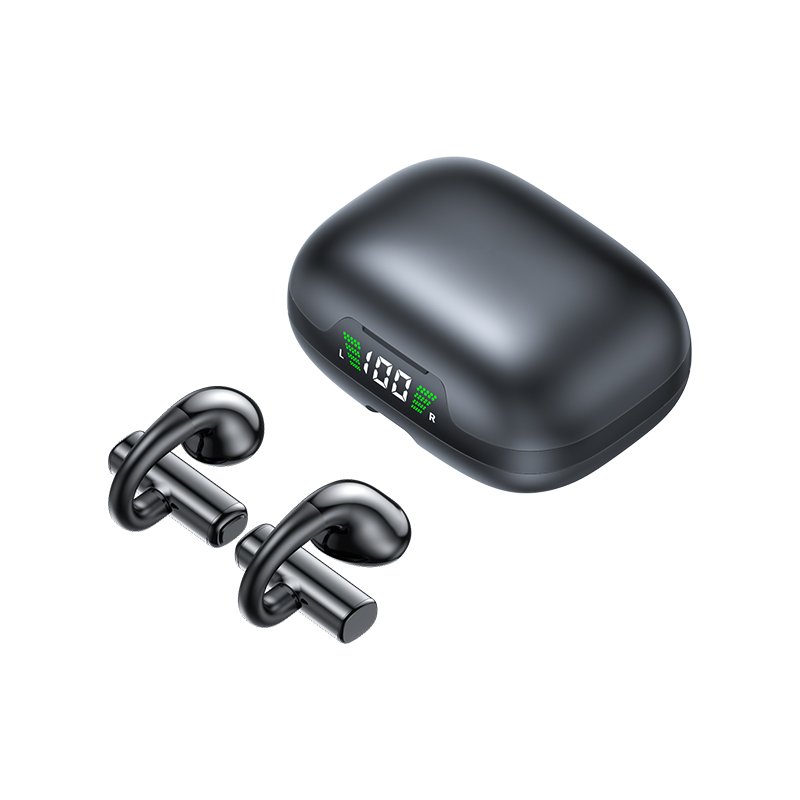 Original Handsfree JR03 TWS Headphones Noise Reduction HiFi Stereo Ear Hook Wireless Earphone Wtih LED power Display
