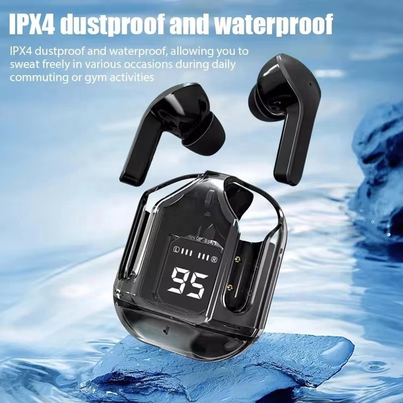 2024 New A31 TWS With LED Flashlight Function Wireless Headphone IPX5 Waterproof Earbuds Earphone A31
